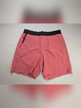 Ten Thousand Shorts Mens M Pink Interval Unlined Training Athletic 7" Inseam